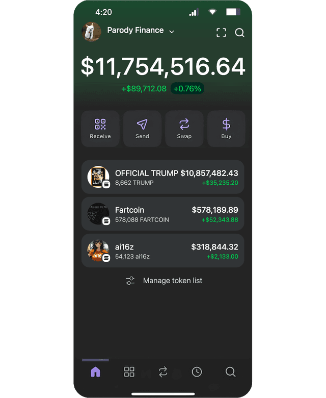 Financial mockup screenshot 2