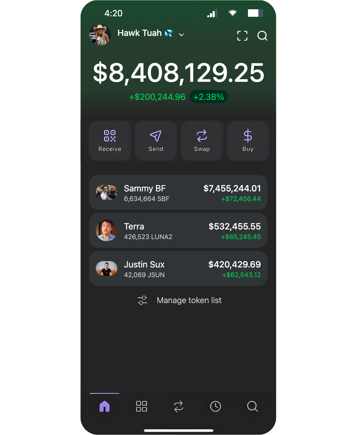 Financial mockup screenshot 3